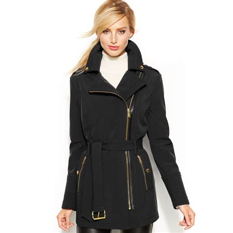 michael kors black coats